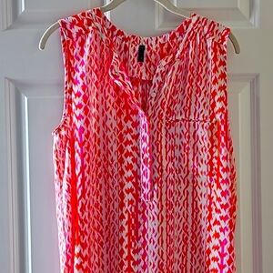 Nydj sleeveless blouse.